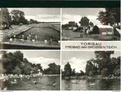 70118390 Torgau Torgau Teich ungelaufen ca. 1965 Torgau