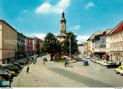 73082417 Traunstein Oberbayern Stadtplatz Traunstein Oberbayern