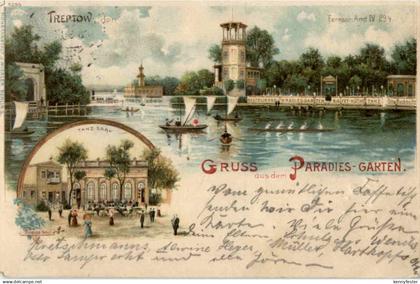 Treptow - Gruss aus dem Paradies-Garten