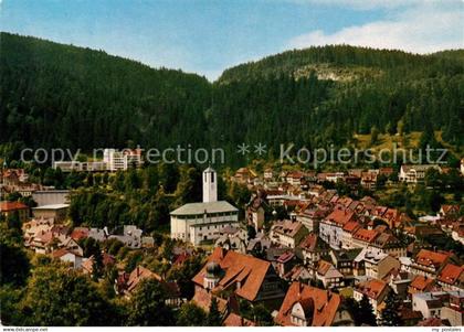 73119059 Triberg Schwarzwald Panorama Triberg Schwarzwald