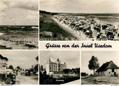 73035695 Insel Usedom Karlshagen Trassenheide Zinnowitz Strand Insel Usedom