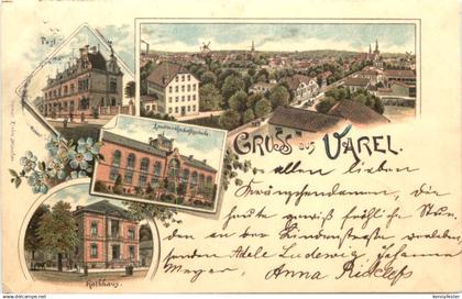 Gruss aus Varel - Litho