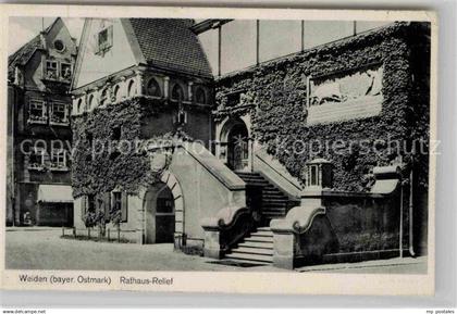 42670402 Weiden Oberpfalz Rathaus Relief Weiden Oberpfalz NZ4