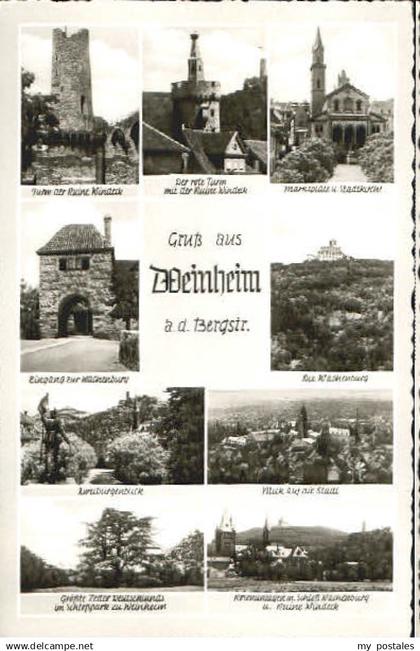 70102218 Weinheim Bergstrasse Weinheim Bergstrasse  x 1962