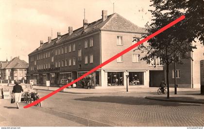 AK Weißwasser Oberlausitz Muskauer Straße HO Konsum Kaufhaus a Bahnhofstraße Bautzener Straße Gablenz Bad Muskau DDR