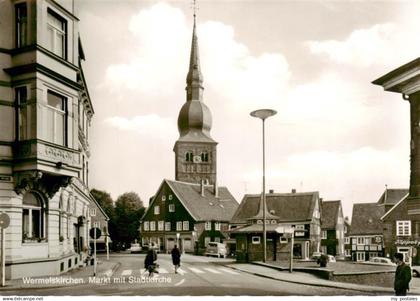 73910749 Wermelskirchen Markt mit Stadtkirche