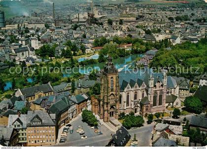 73172861 Wetzlar Fliegeraufnahme Kirche Lahn Wetzlar