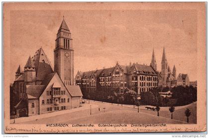 Allemagne - HESSE - WIESBADEN - Lutherkirche