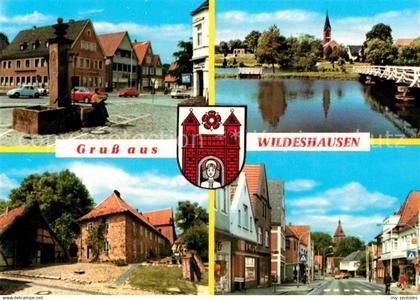 72787342 Wildeshausen Markt Brunnen Bruecke Dorfmotive Wildeshausen