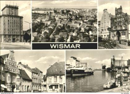 70101753 Wismar Mecklenburg Vorpommern Wismar Platz Apotheke Hafen x 1976