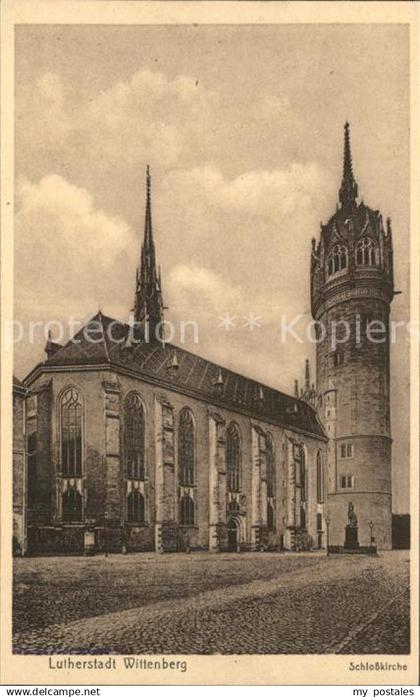 42487073 Wittenberg Lutherstadt Schlosskirche Wittenberg Lutherstadt