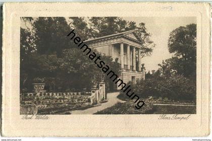 Park Wörlitz - Flora-Tempel - Verlag Gustav Horn Wörlitz