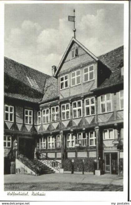 70120587 Wolfenbuettel Wolfenbuettel Rathaus x 1954 Wolfenbuettel