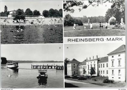 70133889 Rheinsberg Rheinsberg Freibad Schloss Diabetiker Sanatorium Helmut Lehm