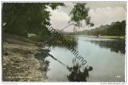 Berlin-Zehlendorf - Krumme Lanke - Foto-Ansichtskarte