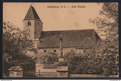 AK Altdöbern /N.-L., Alte Kirche