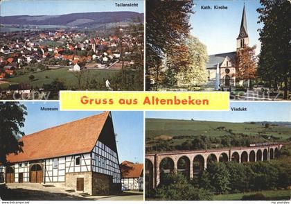 72125896 Altenbeken Total Kath Kirche Museum Viadukt Altenbeken