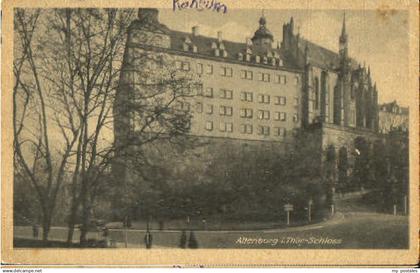 70095400 Altenburg Thueringen Altenburg Thueringen Schloss Karte von ca. 1920 x