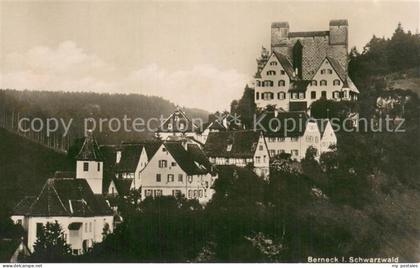 73756571 Berneck Altensteig Teilansicht mit Burg Berneck Berneck Altensteig