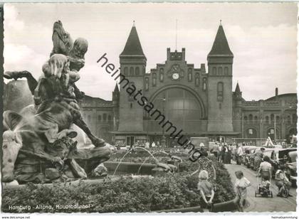 Hamburg-Altona - Hauptbahnhof - Foto-Ansichtskarte