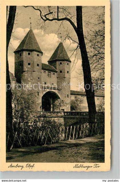 43511922 Amberg Oberpfalz Nabburger Tor Amberg Oberpfalz