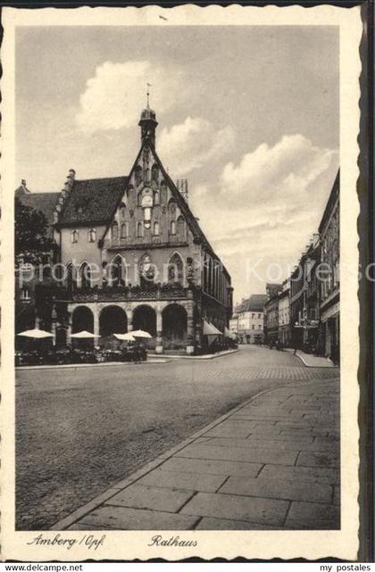 72143696 Amberg Oberpfalz Rathaus Amberg