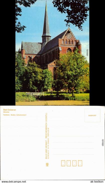 Ansichtskarte Bad Doberan Münster 1981