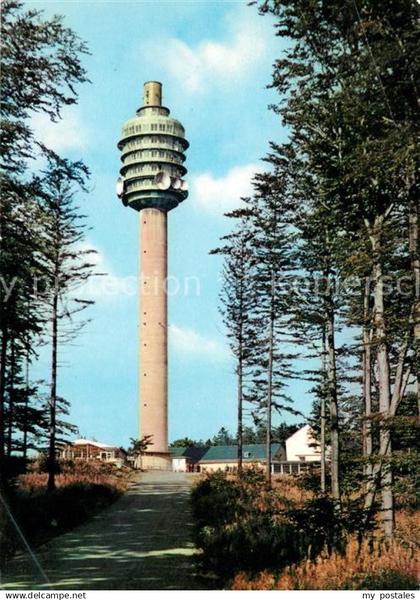 73043505 Kyffhaeuser Fernsehturm auf dem Kulpenberg Kyffhaeuser