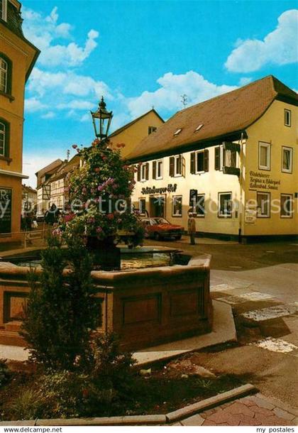 73208307 Bad Koenig Odenwald Grosser Brunnen Bahnhofstrasse Bad Koenig Odenwald