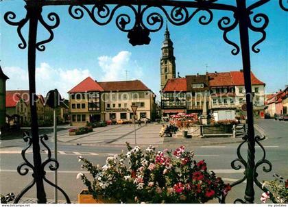 72839942 Bad Koenigshofen Marktplatz Kurverwaltung Bad Koenigshofen