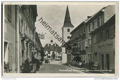 Bad Krozingen - Adolf-Hitler-Strasse - Verlag Hermann Breh Bad Krozingen