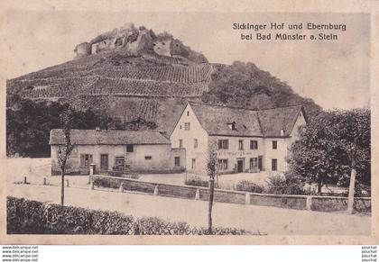 B6- BAD MUNSTER  A. STEIN -  SICKINGER HOF UND EBERNBURG   - ( 2 SCANS )