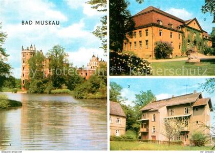 73029649 Bad Muskau Oberlausitz Schlossruine Moorbad Turmvilla