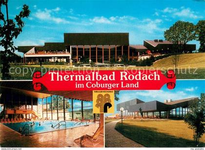 73711957 Rodach Bad Thermalbad Rodach Innen- und Aussenansicht Rodach Bad