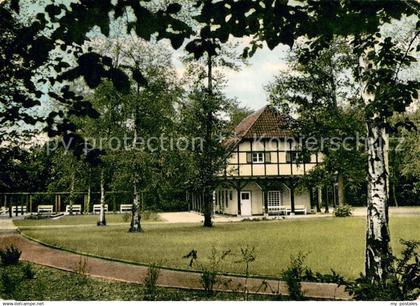 73718154 Bad Sassendorf Kurpark mit Brunnenhaus Bad Sassendorf