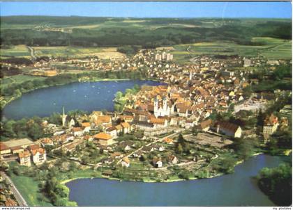 70115142 Bad Waldsee Bad Waldsee Fliegeraufnahme  o 1980