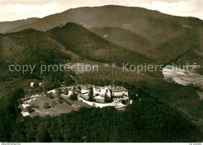 73139435 Badenweiler Schloss Buergeln Hochblauen Fliegeraufnahme Badenweiler