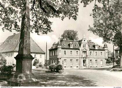 Baerenstein Annaberg-Buchholz Rathaus Postsaeule