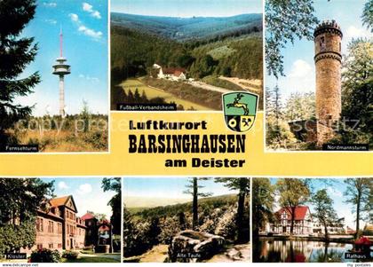 72933623 Barsinghausen Fernsehturm Fussball Vereinsheim Nordmannsturm Kloster Al