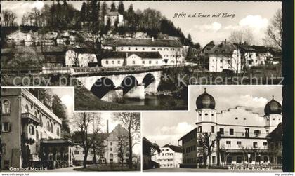 72216502 Stein Traun Burg Gasthof Martini Schloss Brauerei