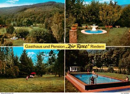 73895941 Riedern Erftal Eichenbuehl Unterfranken Gasthaus Pension Zur Rose Panor