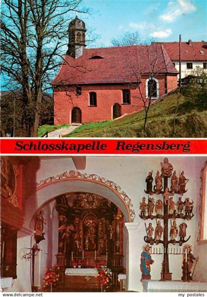 73932235 Regensberg Kunreuth Bayern Schlosskapelle Regensberg Hauptaltar Vierzeh