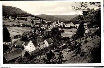 CPA Riedern Eichenbühl in Unterfranken, Panorama, Gasthaus Zur Rose