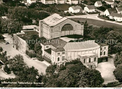 72984143 Bayreuth Festspielhaus Fliegeraufnahme Bayreuth