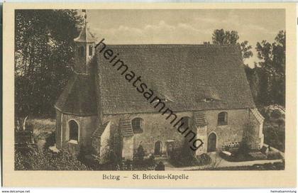 Belzig - St. Briccius-Kapelle - Verlag H. Zernsdorf Nachfolger Belzig