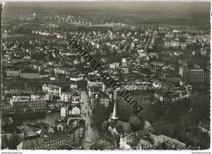 Hamburg-Bergedorf - Fliegeraufnahme - Verlag Deutsche Luftbild AG Hamburg