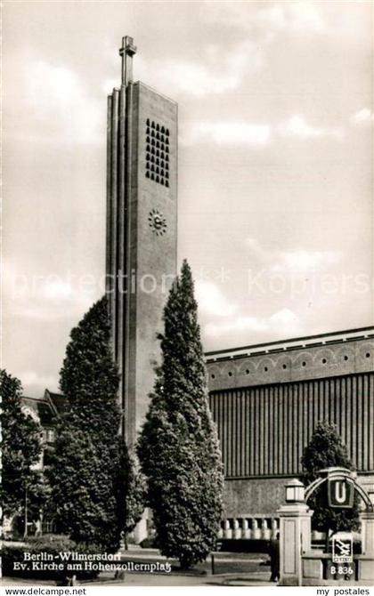 43496159 Wilmersdorf Berlin Evangelische Kirche am Hohenzollernplatz Wilmersdorf