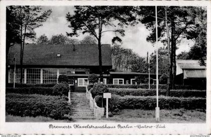 CPA Berlin Spandau Gatow, Bremerts-Havelstrandhaus