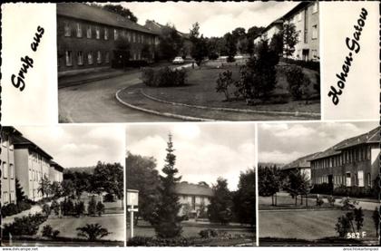 CPA Berlin Spandau Gatow Hohengatow, Ortsansichten, Gartenanlagen, Gebäude