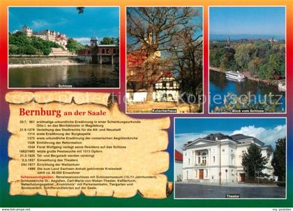 73213142 Bernburg Saale Schloss Kutscherhaus Theater  Bernburg Saale